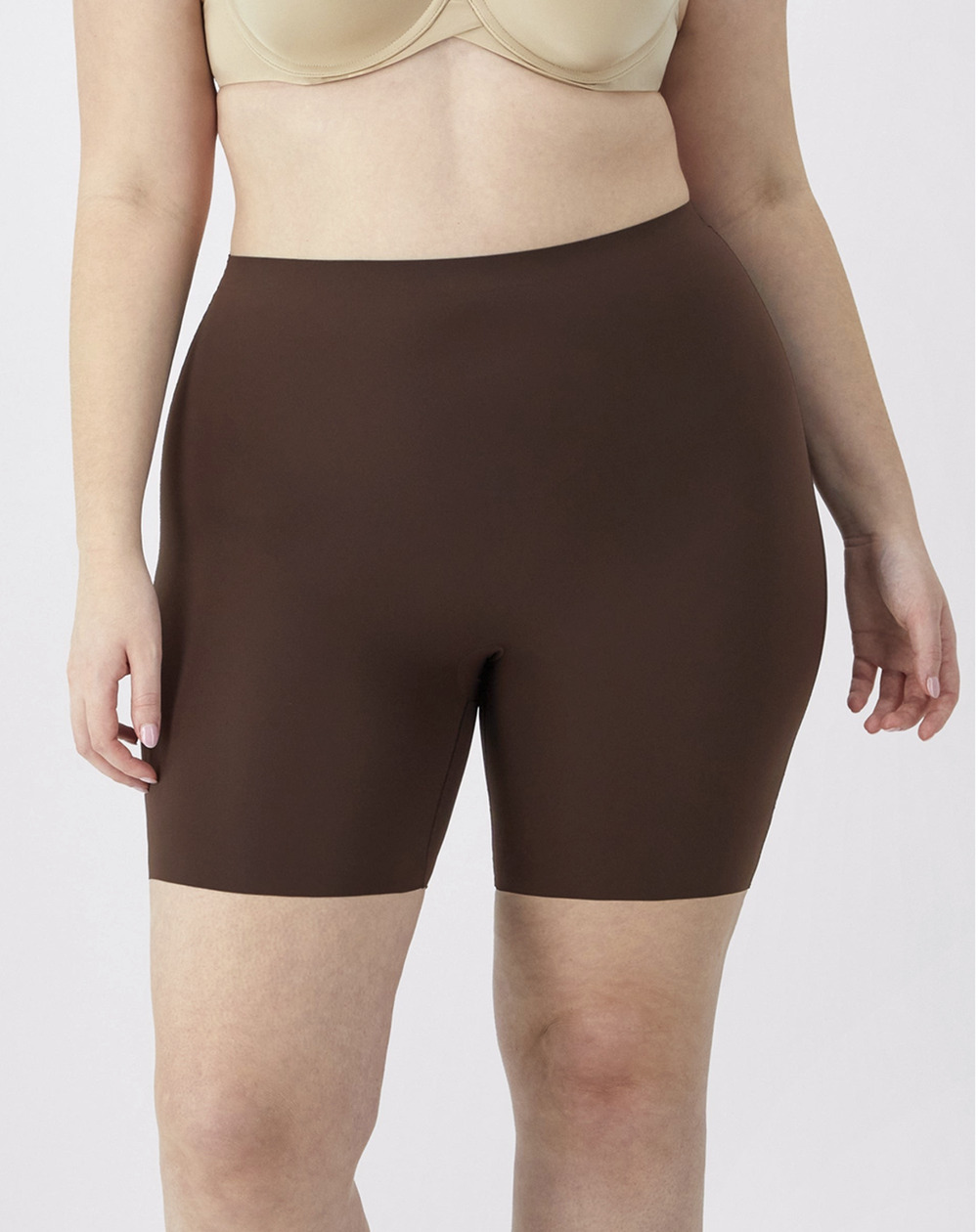 Maidenform Women Firm Control Shaping Shorty Just Brown Size 2XL